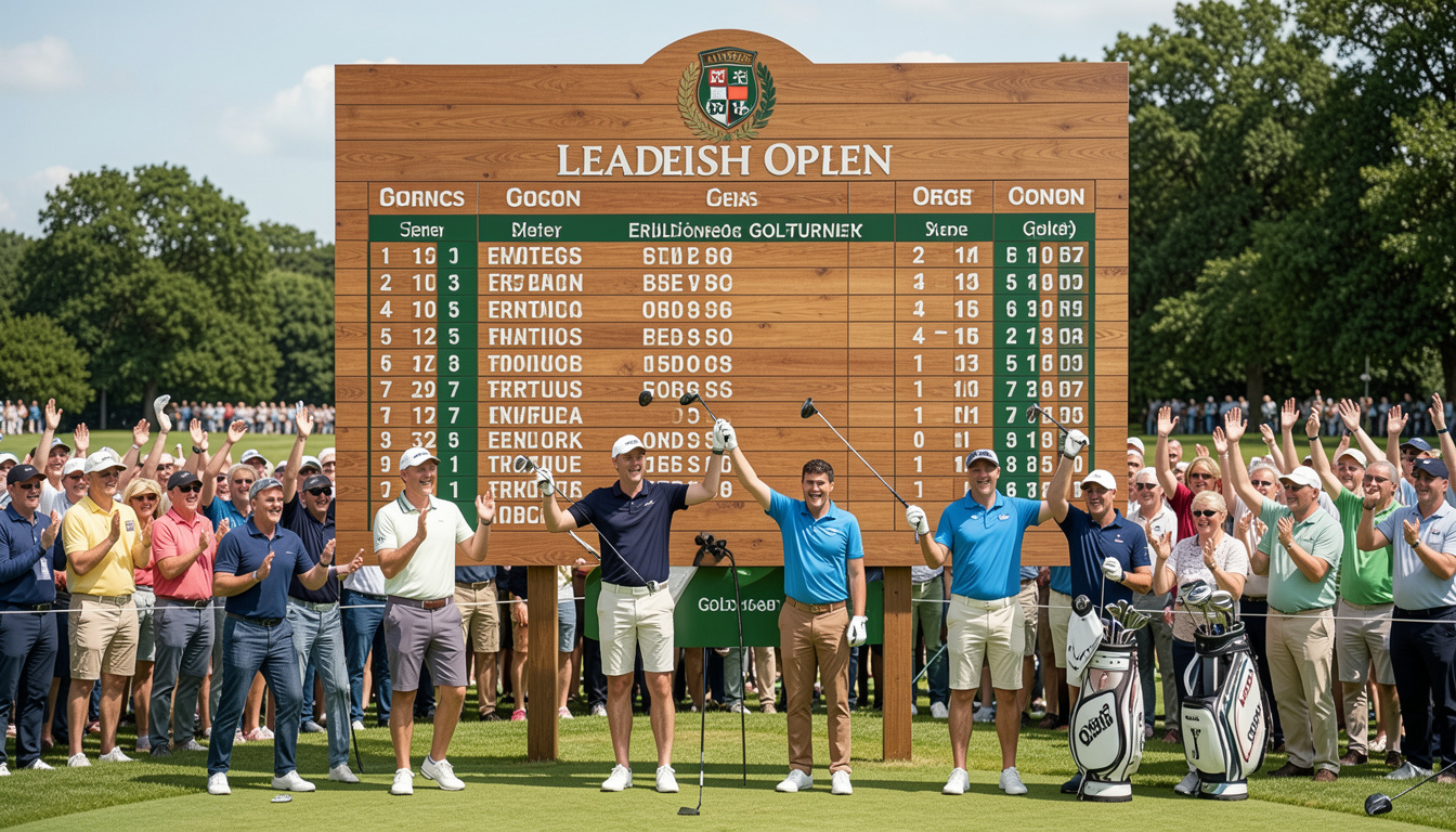 leaderboard british open