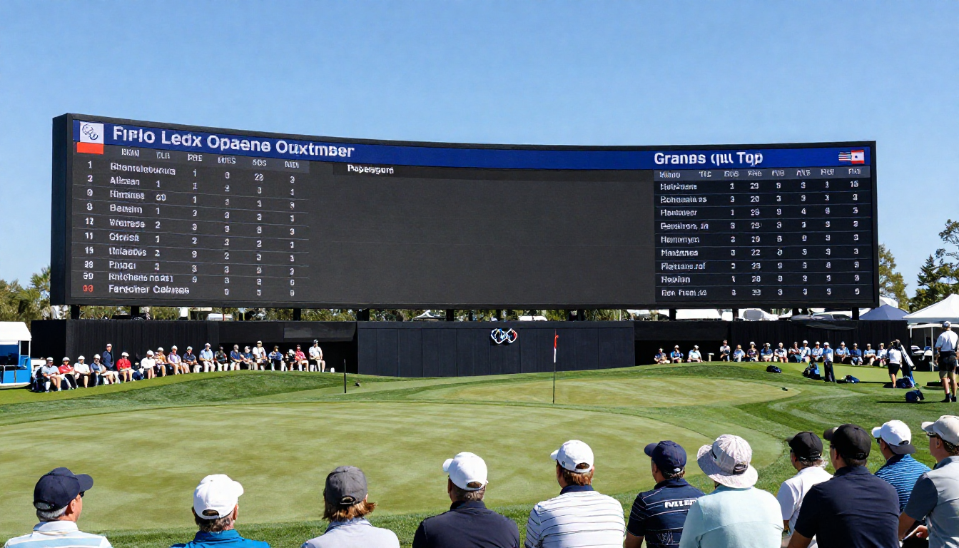 pga tournament today leaderboard